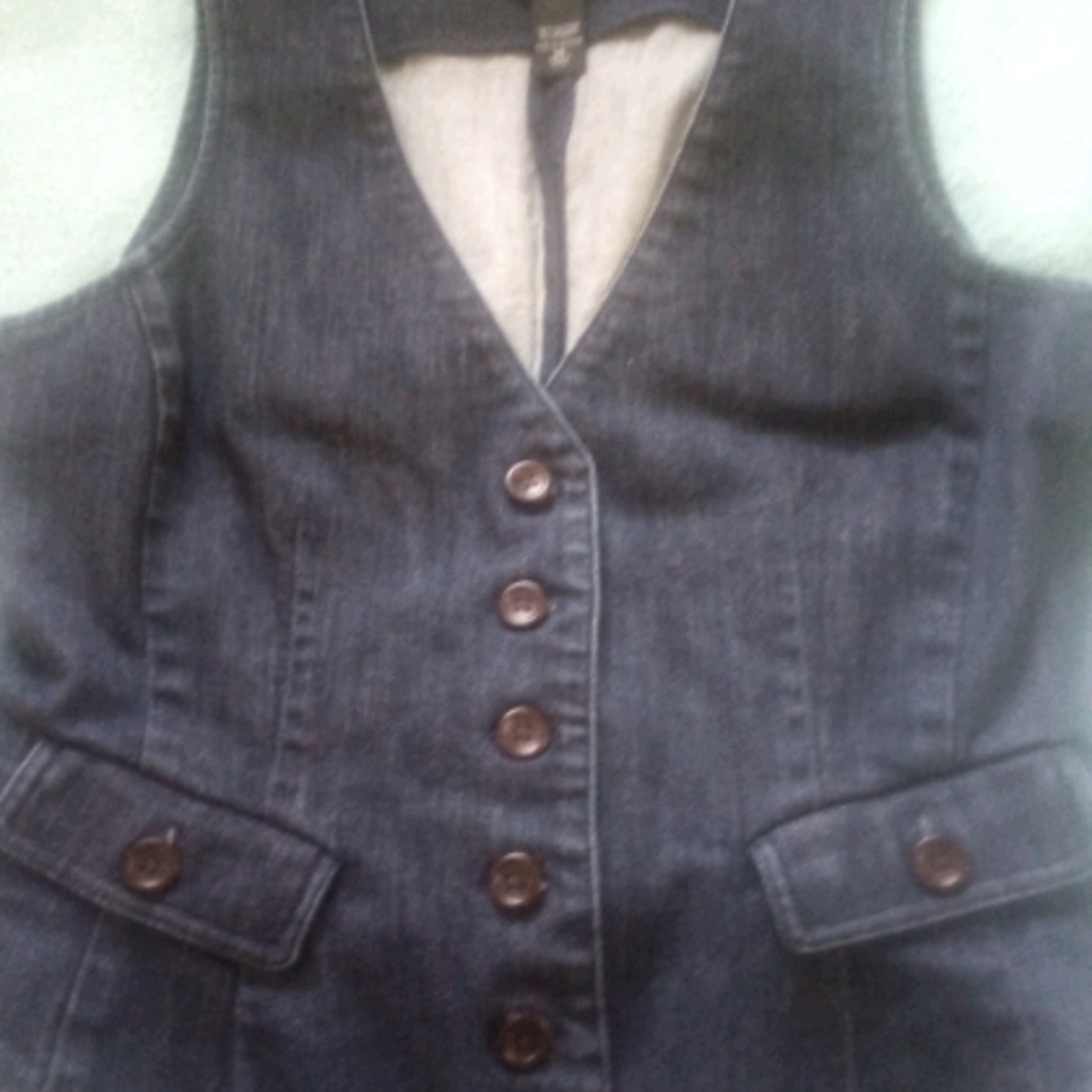Blue Jean Vest